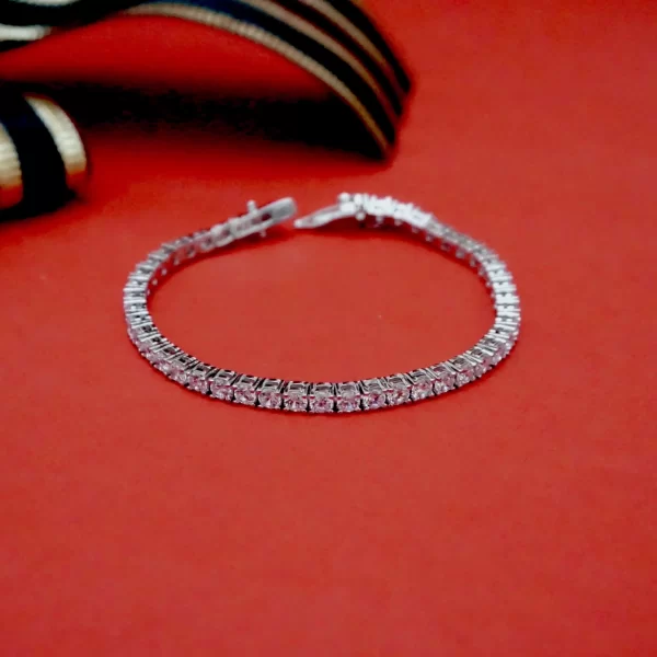 Cubic Zirconia Tennis Bracelet