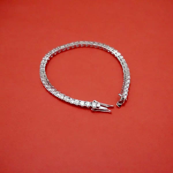 Cubic Zirconia Tennis Bracelet