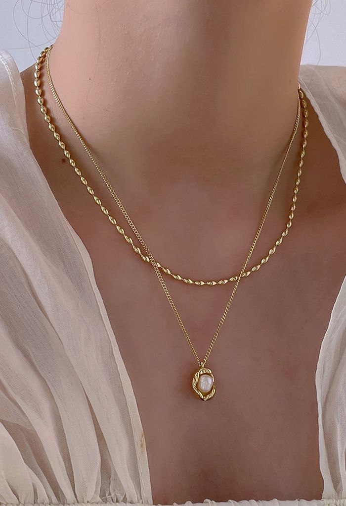 layer necklaces