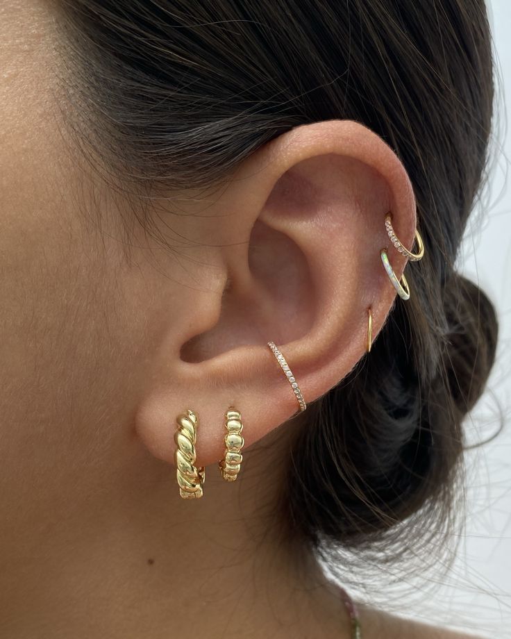 stack earrings