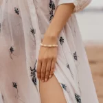 shell bead bracelet for women