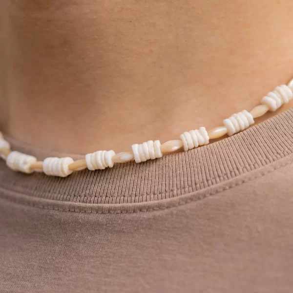 shell bead necklace