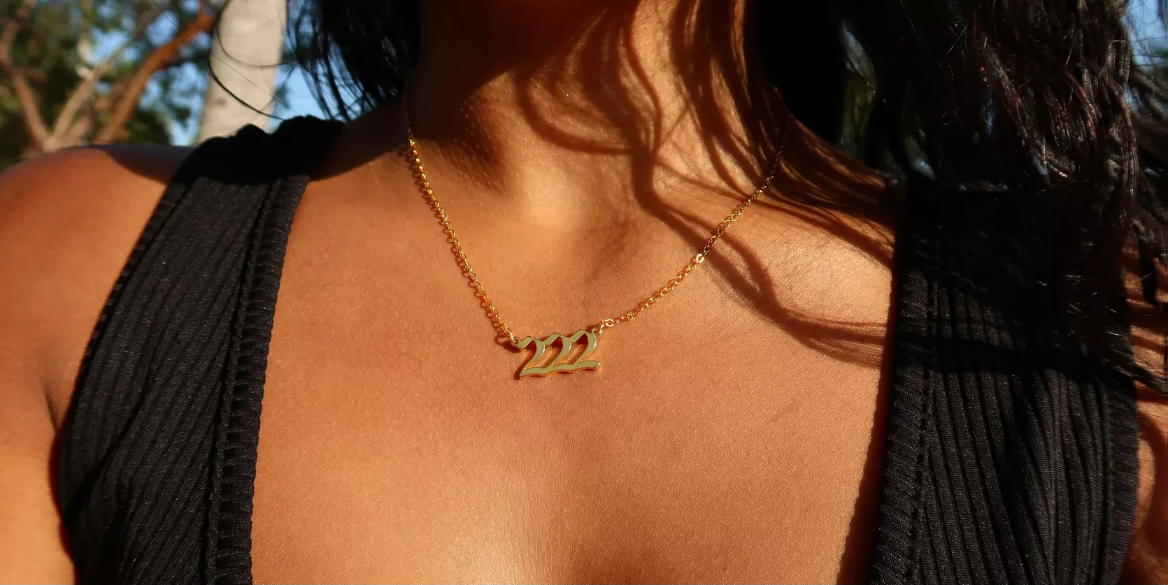 angel number necklace meaning