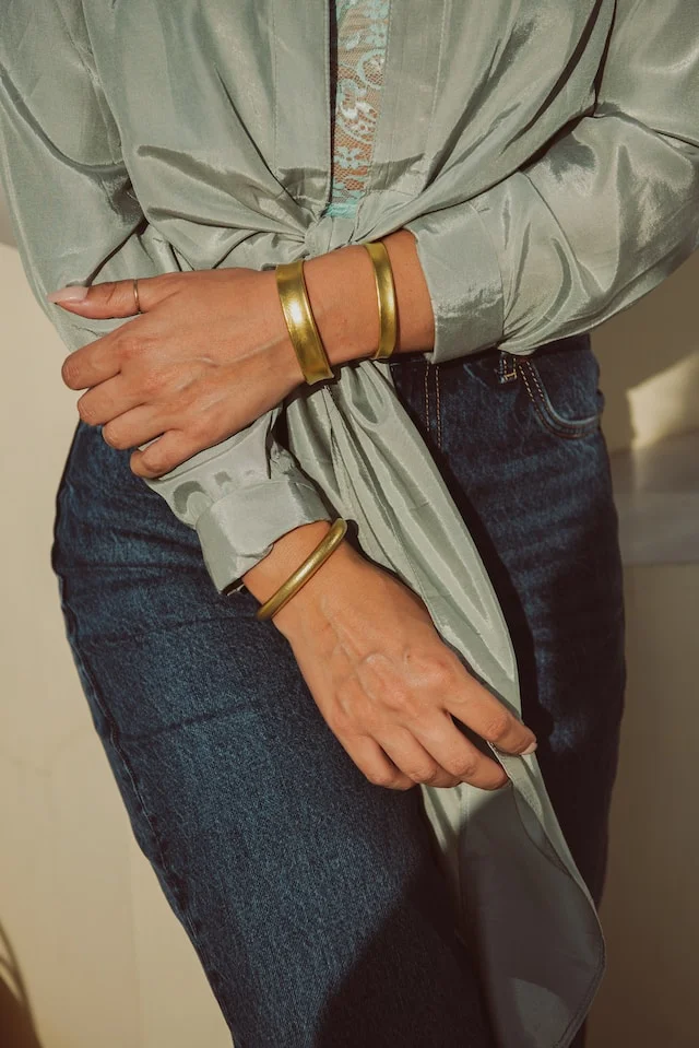 copper bracelet left or right wrist