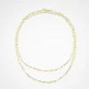 Minimal Link Chain Necklace for women