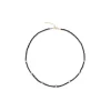 black seed bead necklace for women